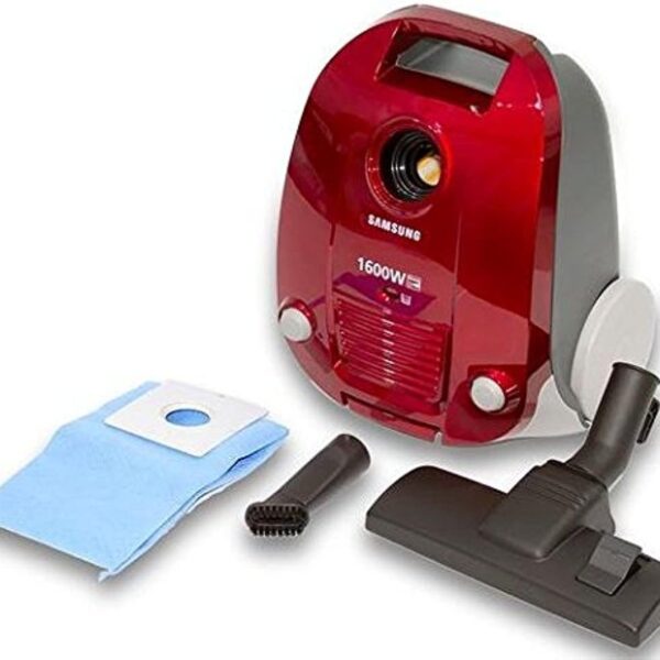 Samsung Canister with Easy Dust Blowing Function Vacuum Cleaner, Red, 3 Liters, SC4130