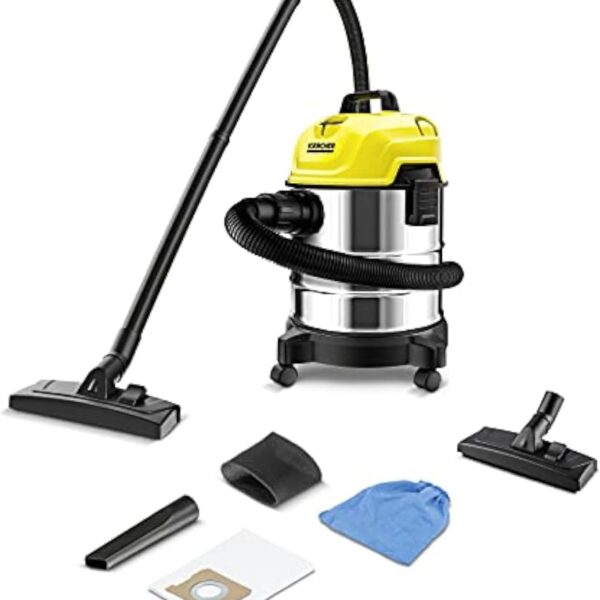 Kärcher Home & Garden Multi Vacuum Cleaners Wd 1S Classic - 1.098-324, Yellow"Min 1 year manufacturer warranty"
