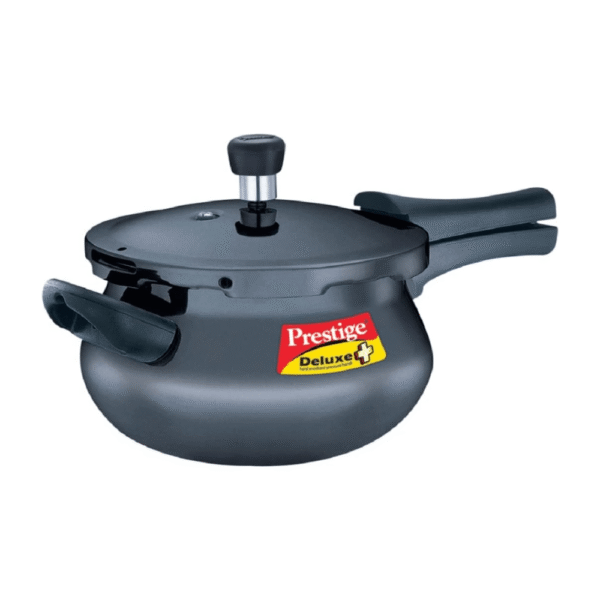 Prestige Deluxe Plus Aluminum Hard Anodised Pressure Handi, 3 Ltr