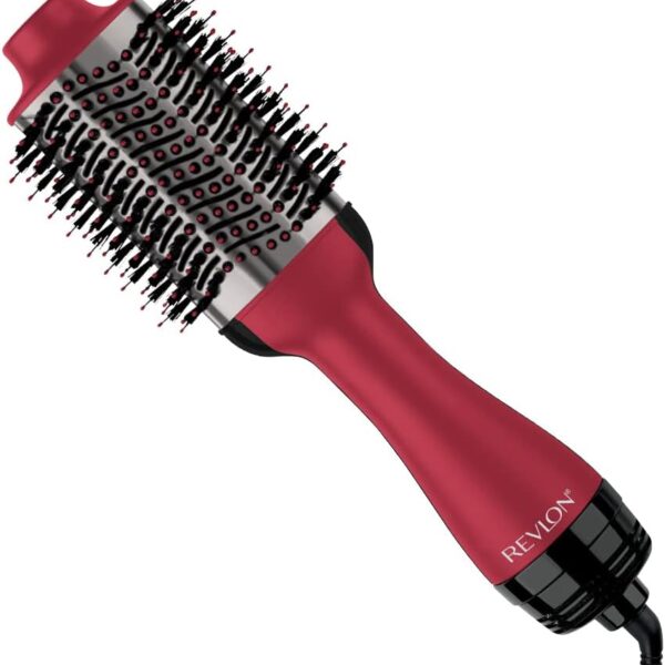 Revlon RVDR5279ARB One Step Hair Dryer & Volumizer, 2 heat setting plus cool setting - Titanium Coating