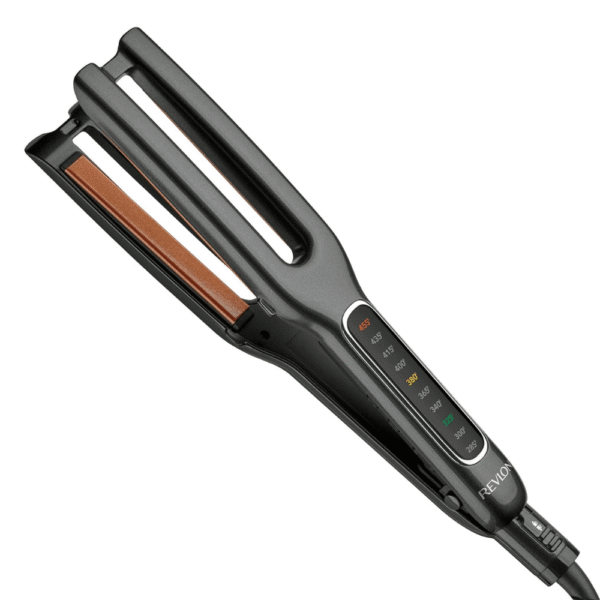 Revlon Dual Plate Hair Straightener, Copper Ceramic Plates, Tangle-Free, RVST2204