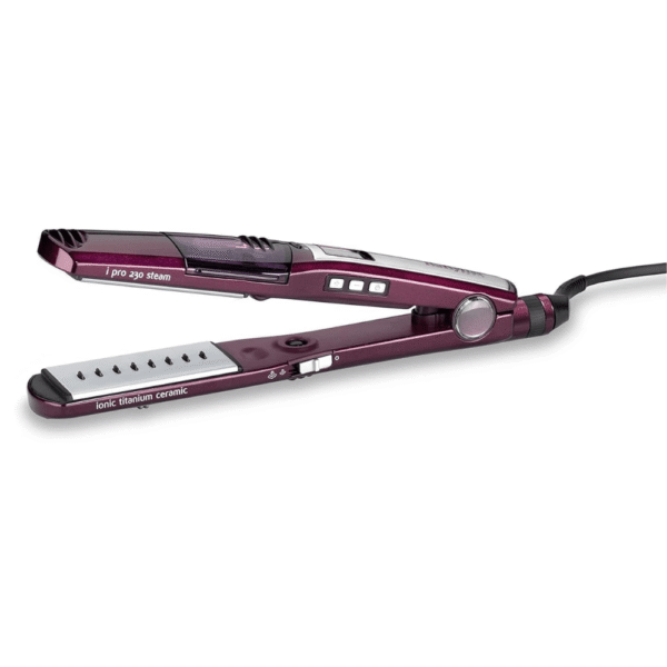 BaByliss 369 Hair Straightener| Nano Titanium Ceramic Coating: Soft And Strong.| High-performance Heating Up To 230°c | Ceramic Plates For Smooth And Shiny Results | ST395SDE(Purple)