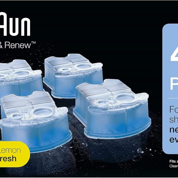 Braun Clean&Renew CCR Reinigungskartusche (4er Pack)