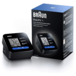 Braun ExactFit 1 Upper Arm Blood Pressure Monitor (Clinically Accurate, One button operation, Easy to use, Big display, Home Use, Universal Cuff) BUA5000EUV1AM