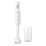 Philips Pro Mix Hand Blender 3000 Series, 400 W Motor, Beaker Included, Compact, White, Plastic, HR2520/01, 2 Years Warranty UAE Version