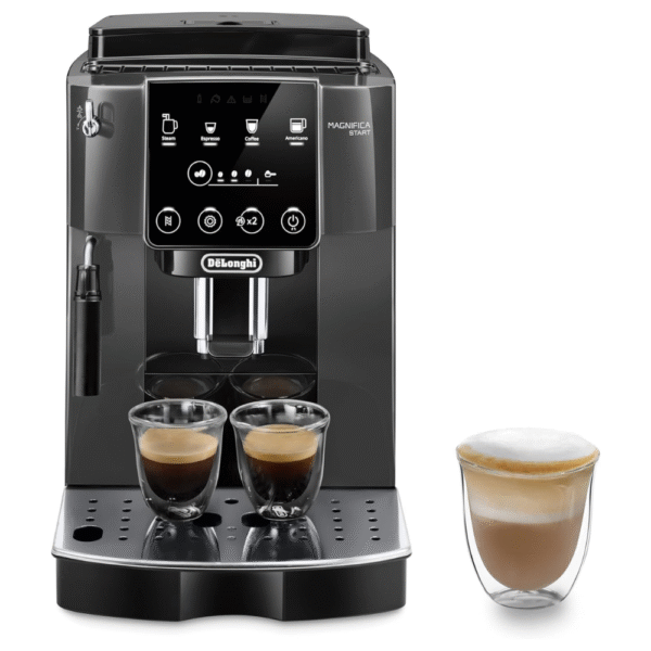 De'Longhi Magnifica start fully Automatic coffee machine,the freshest coffee ,Sift touch control panel,Traditional Milk frother ,One touch recipesBlack-ECAM220.22.GB
