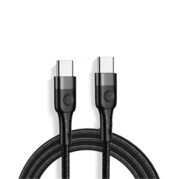 Jellico Type-C to Type-C, 60W A4 Fast Charging Data Cable, 1200mm_Black