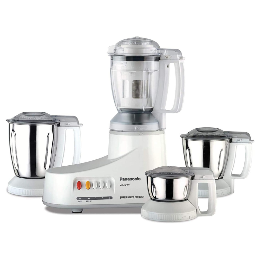 Panasonic Mixer Grinder white MXAC400