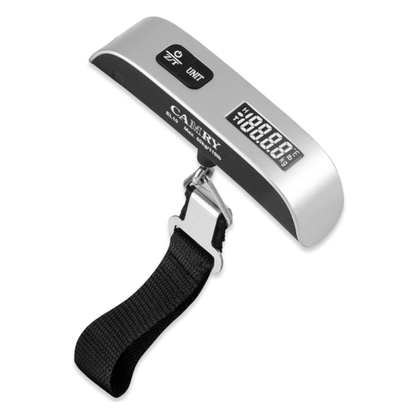 Camry Digital Luggage Scale Up tp 50 kg, Silver EL10-31P