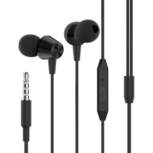 Jellico X4A In-Ear Headphones, Premium Audio Enhanced Wired Earphones with Dynamic HD Driver, Hi-Res Built-In Mic, Comfortable Earbuds and 1.2m Tangle-free Cord for Smartphones, Tablets, PC