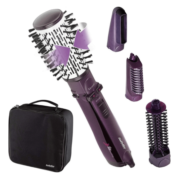 Babyliss 2736SDE BeLiss Brushing Rotating Brush 4 Attachments 1000W (International Warranty)