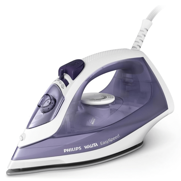 PHILIPS Steam Iron Easy Speed, Purple and White, GC1752