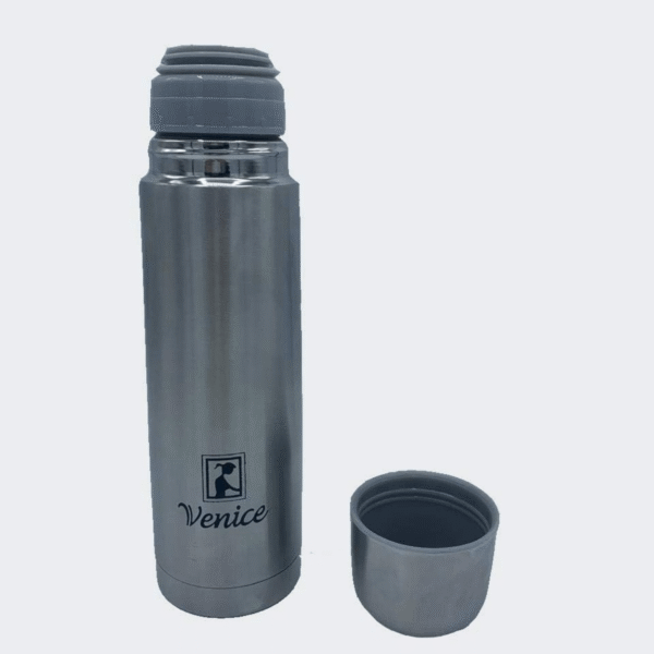VENICE Stainless Steel Vacuum Flask with Pouch (1L)