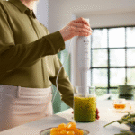 Philips Pro Mix Hand Blender 3000 Series, 400 W Motor, Beaker Included, Compact, White, Plastic, HR2520/01, 2 Years Warranty UAE Version