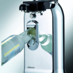 Kenwood 3 in 1 Can Opener, Knife sharpener and Bottle opener CO606, Silver.