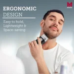 Moser Mobile Shaver Cordless Shaver 3615-0052, Black/Silver