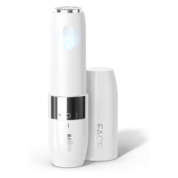 Braun Mini Hair Remover, Electric Facial Hair Removal for Women, Quick & Gentle, Finishing Touch for Upper Lips, Chin & Cheeks, for Easier Makeup Application, Ideal for On-the-Go, with Smart light Fs1000