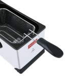 Prestige Stainless Steel Deep Fryer 8 Temp Settings 150 230C 3 L, Stainless Steel Body, 1 Kg Basket PR54916, Silver