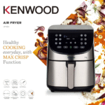 KENWOOD Digital Air Fryer XXXL 7L 2.8KG HFM80.000SS Silver/Black