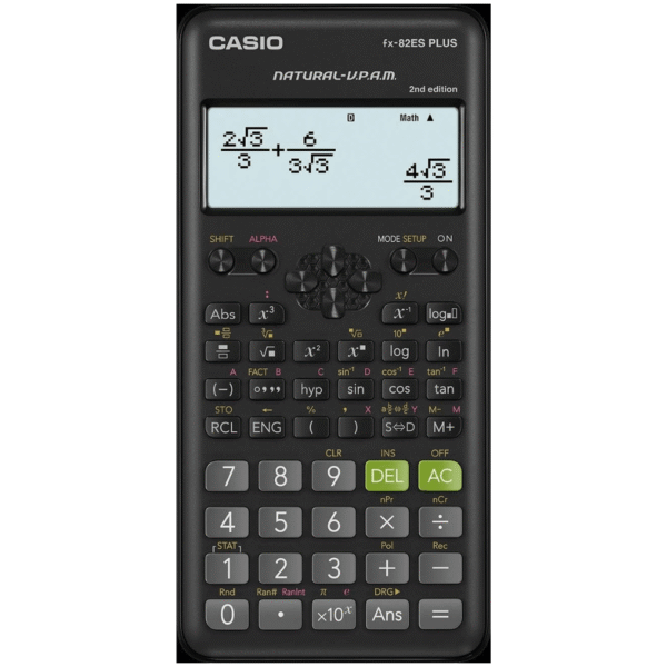 Casio | Non-programmable Scientific Calculator |- FX-82ESPLUS 2nd Edition