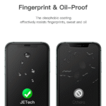 Screen Protector for iPhone 11 Pro/iPhone X/iPhone XS 5.8-Inch, Black Edge, 9H Tempered Glass