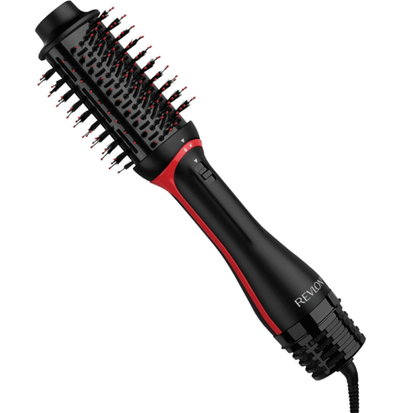 Revlon One-Step Volumiser Plus (Detachable Head, Ceramic Titanium Barrel, Styling Bristles with Activated Charcoal Pins, Tourmaline Ionic Technology) RVDR5298UK