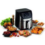 KENWOOD Digital Air Fryer XXXL 7L 2.8KG HFM80.000SS Silver/Black