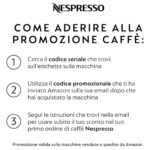De'Longhi Nespresso Inissia with Aeroccino EN80.BAE, Automatic Coffee Machine with Milk Frother, Single-Serve Capsule Coffee Machine, Welcome Set Included, Compact Design, 19 Bar, 1260W, Black