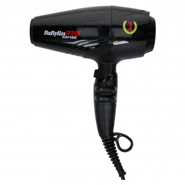 BaByliss 7000IE Rapido Hair Dryer, Black 3030050116472