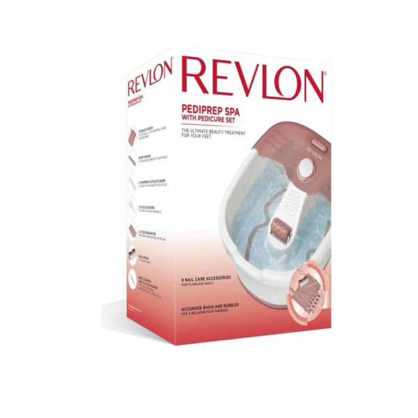 Revlon RVFP7021 Foot Spa - Pearl foot massage with pedicure set