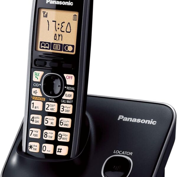 Panasonic Cordless Telephone Kx-Tg3711, Black
