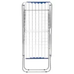 Organizer 18m aluminum cloth dryer 8718a, silver & blue